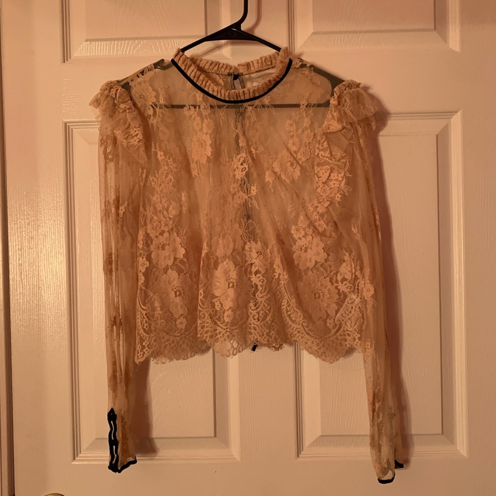 Urban Outfitters Lace Top Small